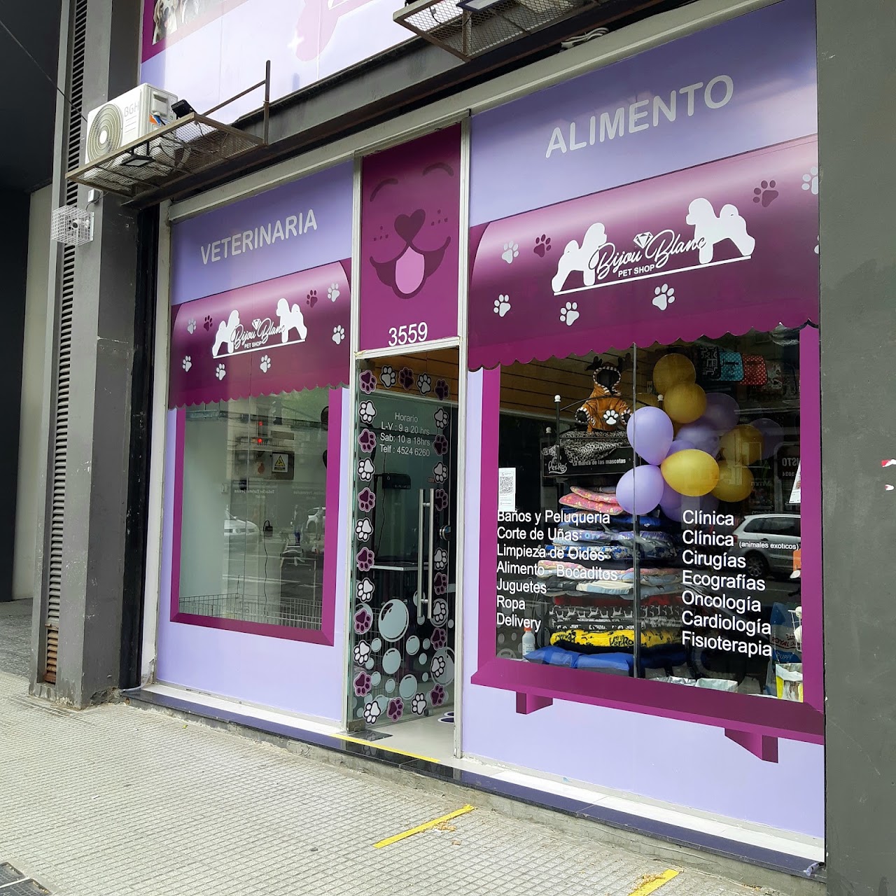 Consulta veterinaria en Bijou Blanc